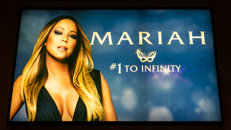 Billboard for Mariah #1 to Infinity