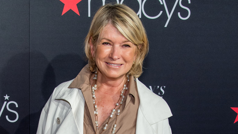 Martha Stewart smiling