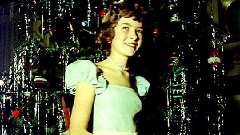 Martha Stewart smiling at age 14