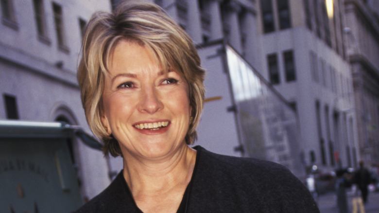 Martha Stewart smiling in 1999