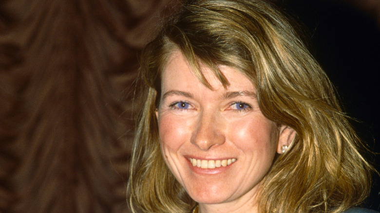 Martha Stewart smiling in 1989