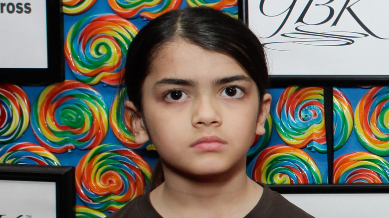Blanket Jackson as a child