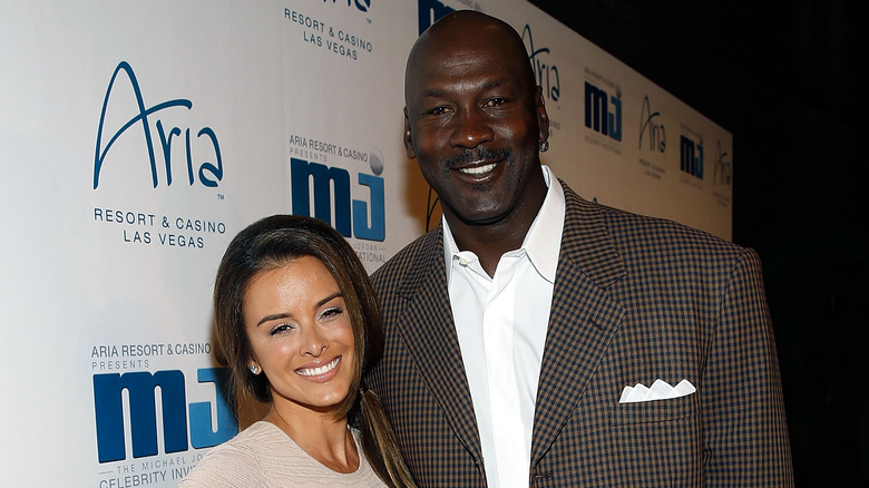 Yvette Prieto and Michael Jordan pose on red carpet