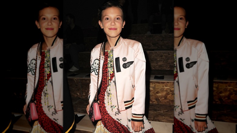 Millie Bobby Brown at NYFW