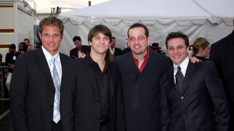 98 Degrees at the 2001 American Music Awards