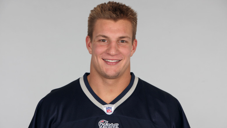 Rob Gronkowski smiling