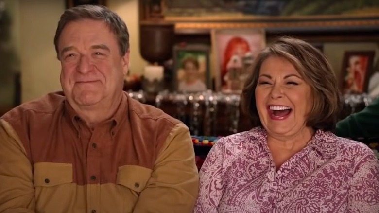 John Goodman and Roseanne Barr in Roseanne reboot