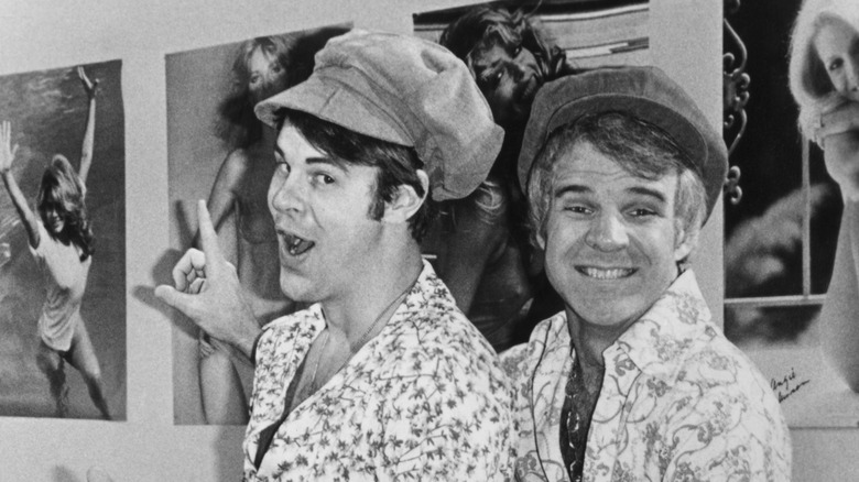 Dan Aykroyd and Steve Martin as the Festrunk brothers