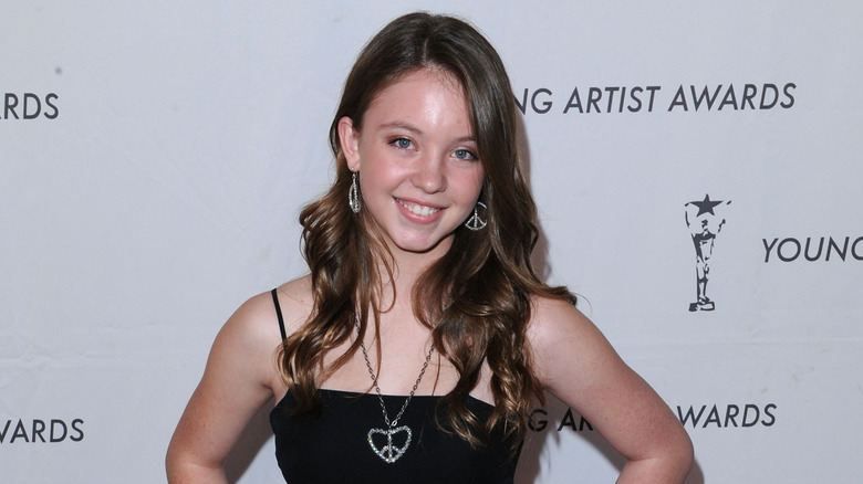 Young Sydney Sweeney smiling