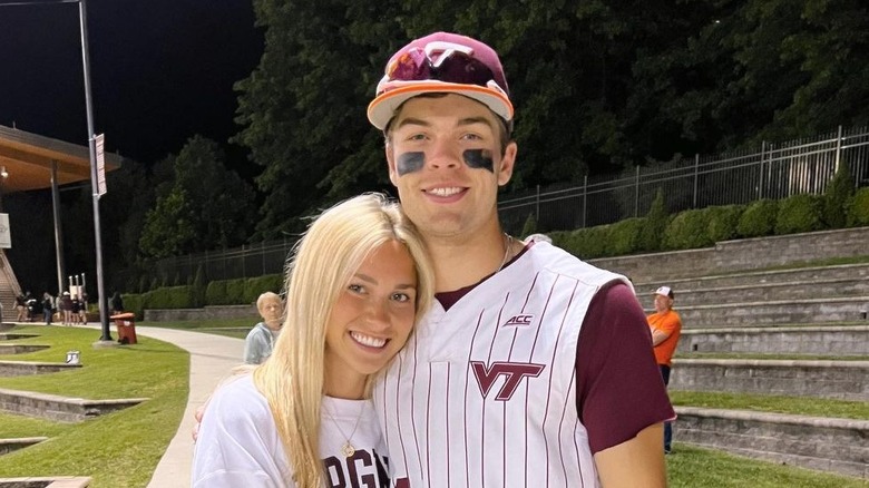 Katie Feeney posing with Jack Hurley