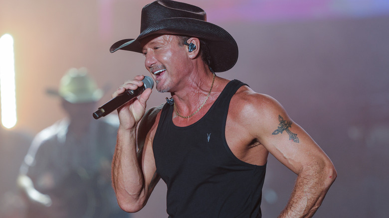 Tim McGraw on stage