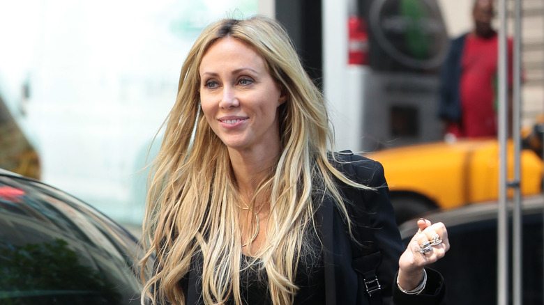 Tish Cyrus shopping in New York City