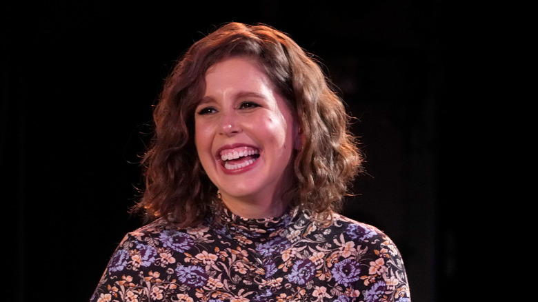 Vanessa Bayer laughing