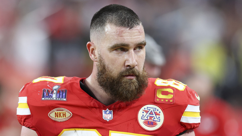 Travis Kelce in uniform