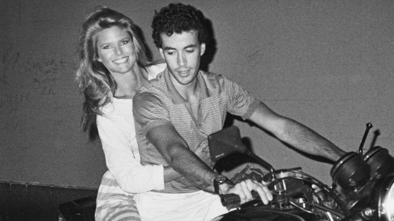 Christie Brinkley and Olivier Chandon de Brailles