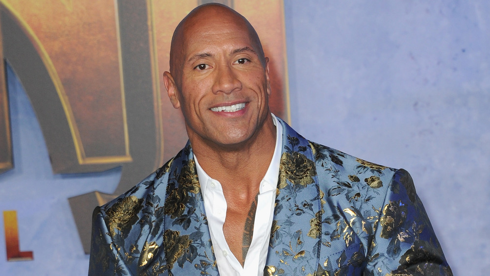 Dwayne "The Rock" Johnson smiling