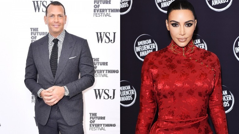 Alex Rodriguez and Kim Kardashian