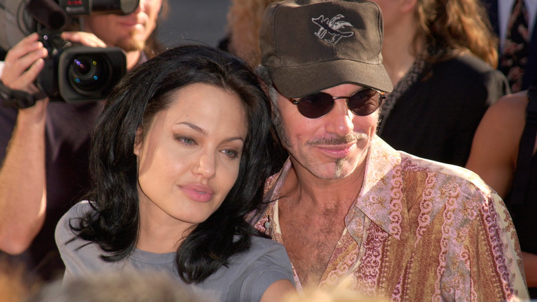 Angelina Jolie and Billy Bob Thornton together on the red carpet