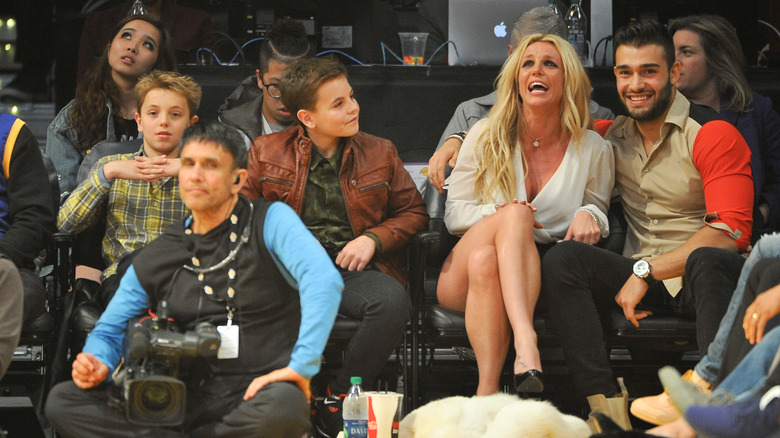 Britney Spears and sons Sean Preston and Jayden Federline