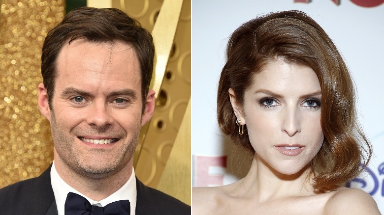 Bill Hader and Anna Kendrick smiling