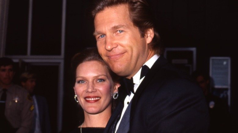 Younger Jeff Bridges and Susan Geston