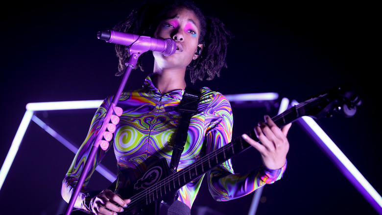 Willow Smith performing live