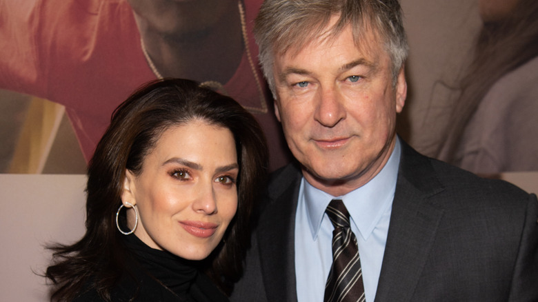 Alec Baldwin and Hilaria Baldwin on the red carpet