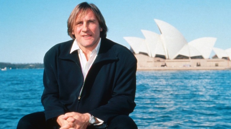 Gerard Depardieu by Sydney Opera House 