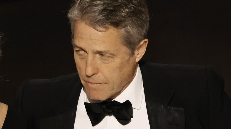 Hugh Grant frowning 