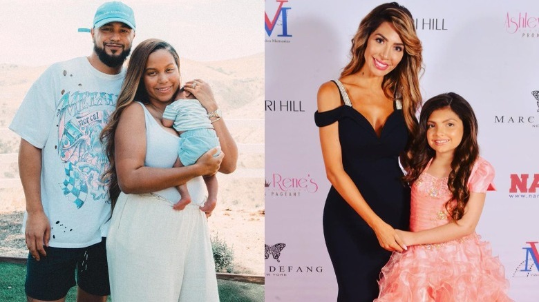 Cheyenne Floyd with her Fiance, Farrah Abraham and daughter Sophia