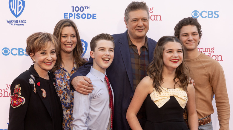 The cast of Young Sheldon