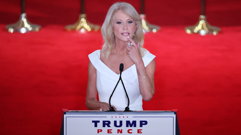 Kellyanne Conway speaking at Republican National Convention