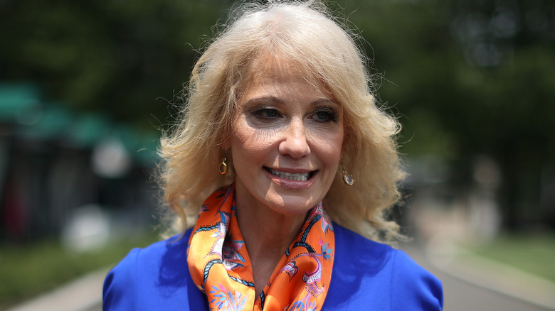 Kellyanne Conway smiling