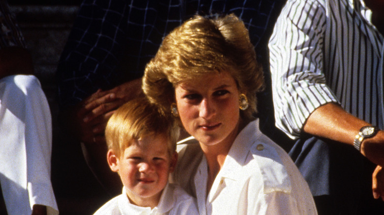 Prince Harry and Princess Diana