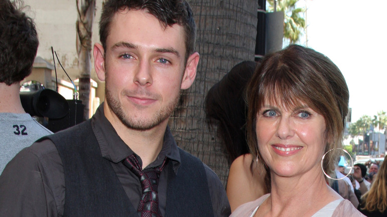 Pam Dawber and Sean Harmon in 2012