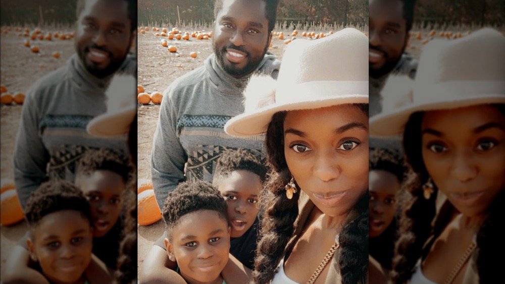 Wendy Osefo selfie with her family