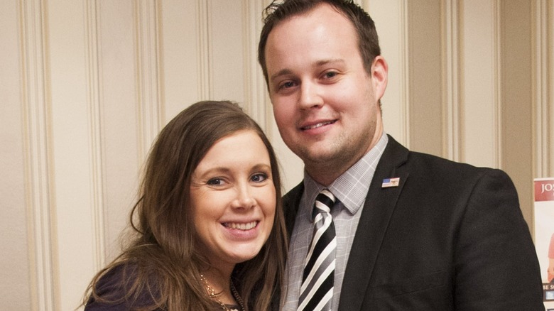 Anna Duggar and Josh Duggar attend the 42nd Annual CPAC in National Harbor, MD (2015)