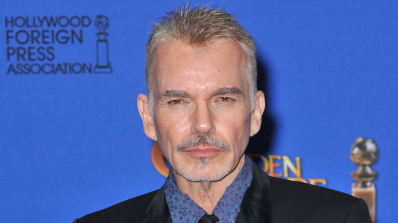 Billy Bob Thornton on Golden Globes red carpet