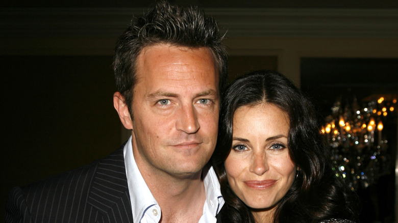 Matthew Perry and Courteney Cox