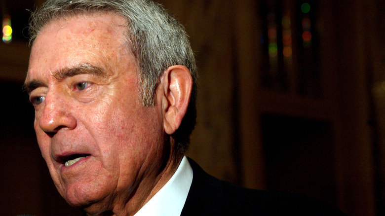 Dan Rather speaks in 2004