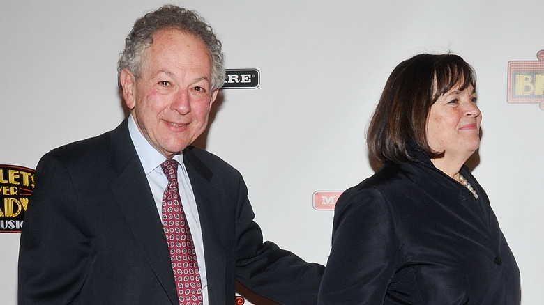 Jeffrey and Ina Garten smiling