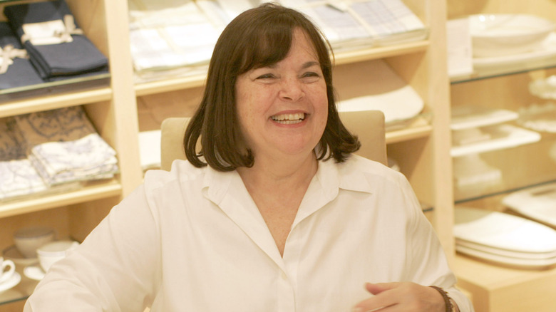 Ina Garten at a signing