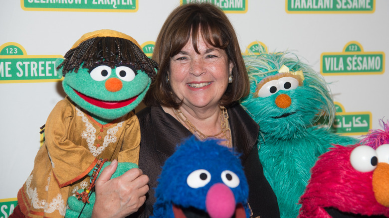 Ina Garten and Sesame Street characters