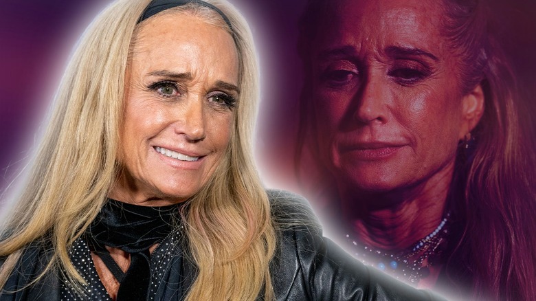 Side by side photos of Kim Richards