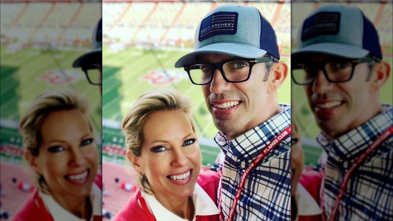 Shannon and Sheldon Bream at a football game.