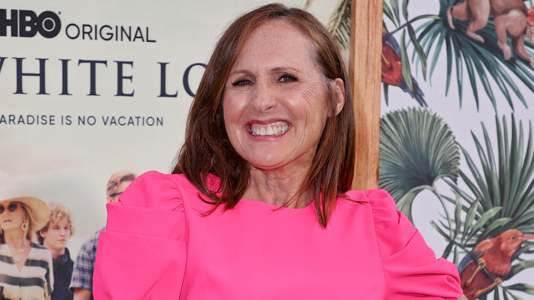 Molly Shannon attending the Los Angeles premiere of the HBO Limited Series "The White Lotus"