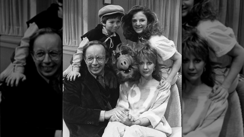 Cast of ALF smiling