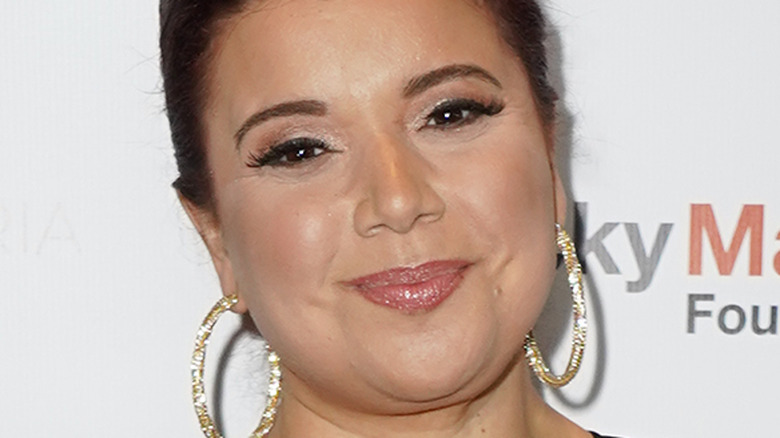 Ana Navarro smiles at an event