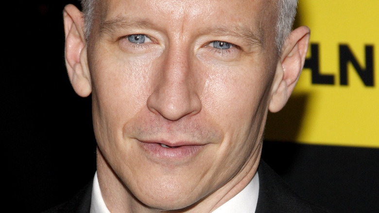 Anderson Cooper with serious expression