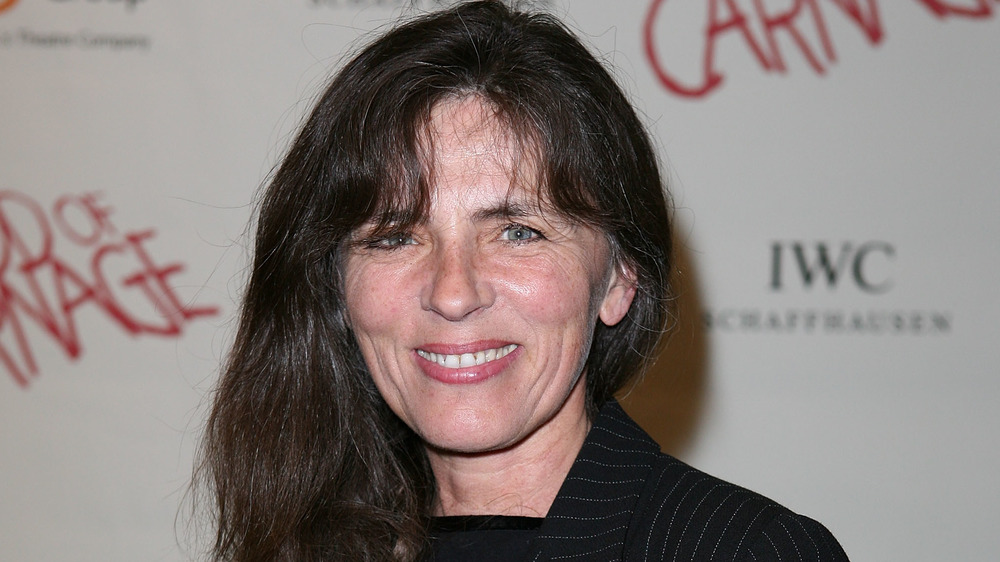 Mira Furlan on the red carpet